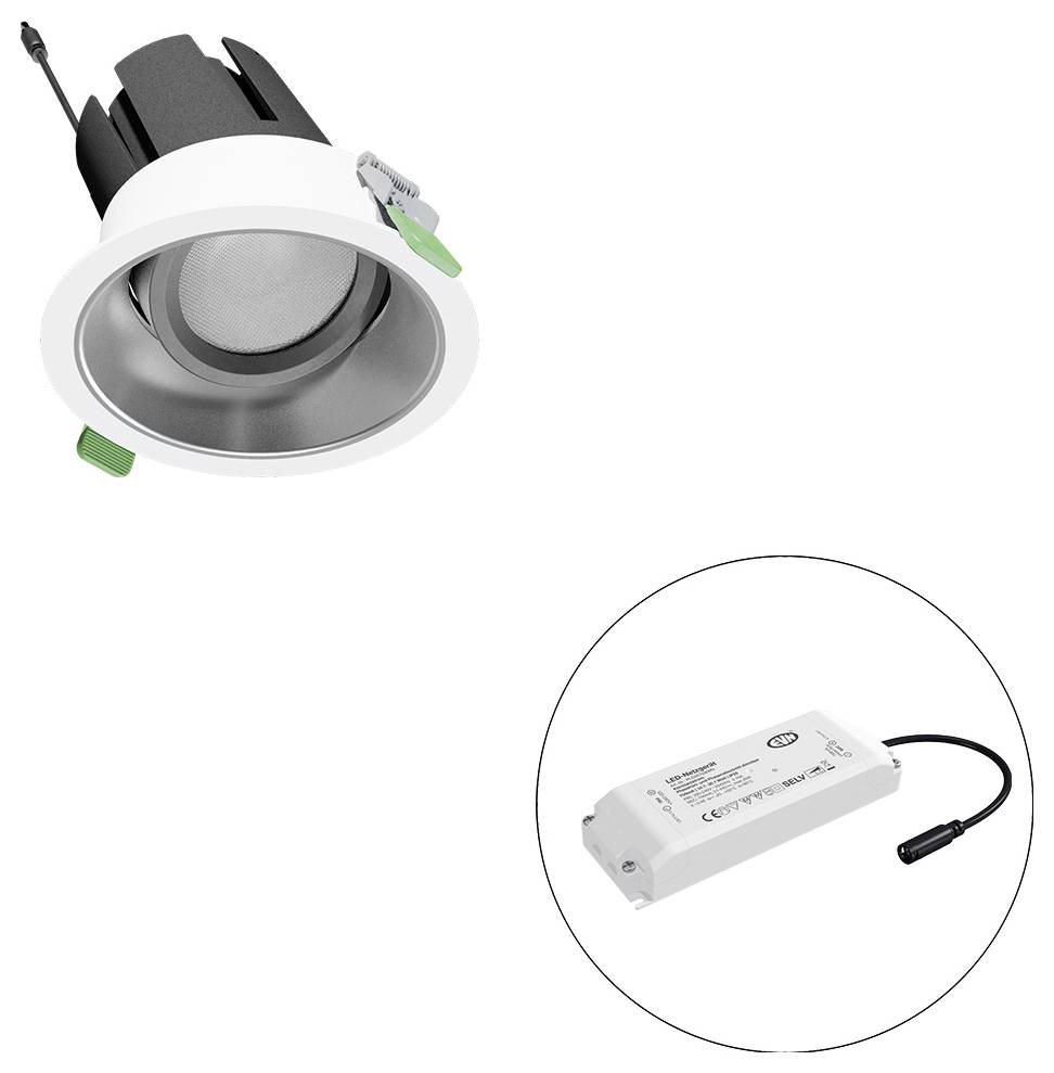 EVN F04R14SM2530L24P F04R14SM2530L24P LED-Deckenstrahler