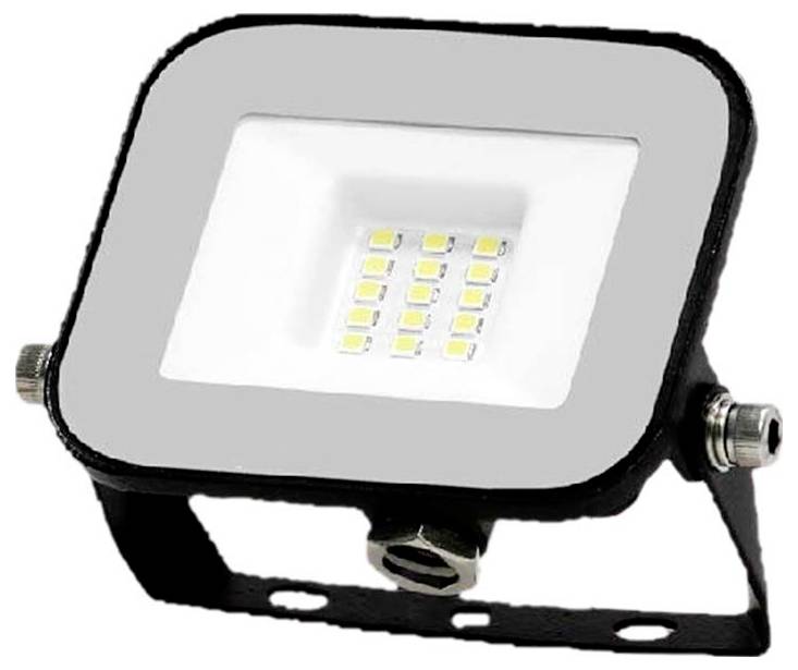V-TAC VT-44010 10010 LED-Flutlichtstrahler EEK: F (A - G) 10W Leuchtfarben: Kaltweiß
