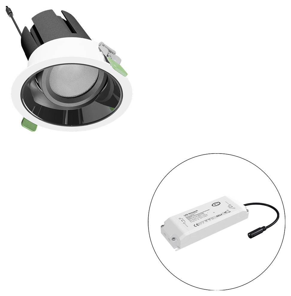 EVN F04R09SM2530L55P F04R09SM2530L55P LED-Deckenstrahler