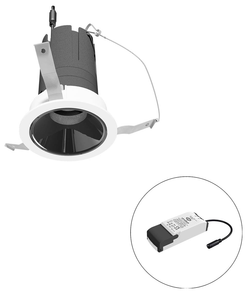EVN F01R09SM1327L38P F01R09SM1327L38P LED-Deckenstrahler