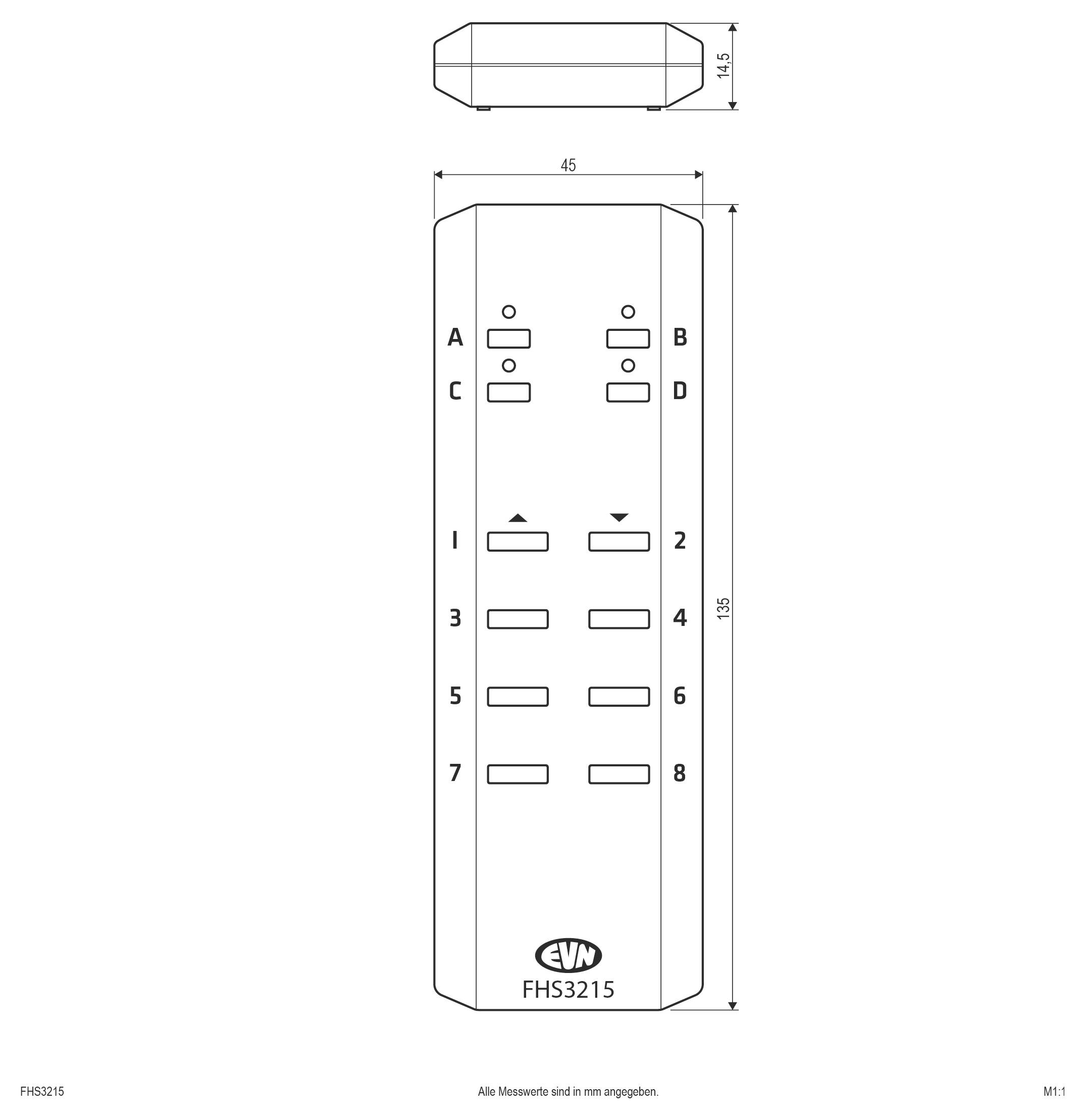 EVN FHS3215 Funksender 32-Kanal