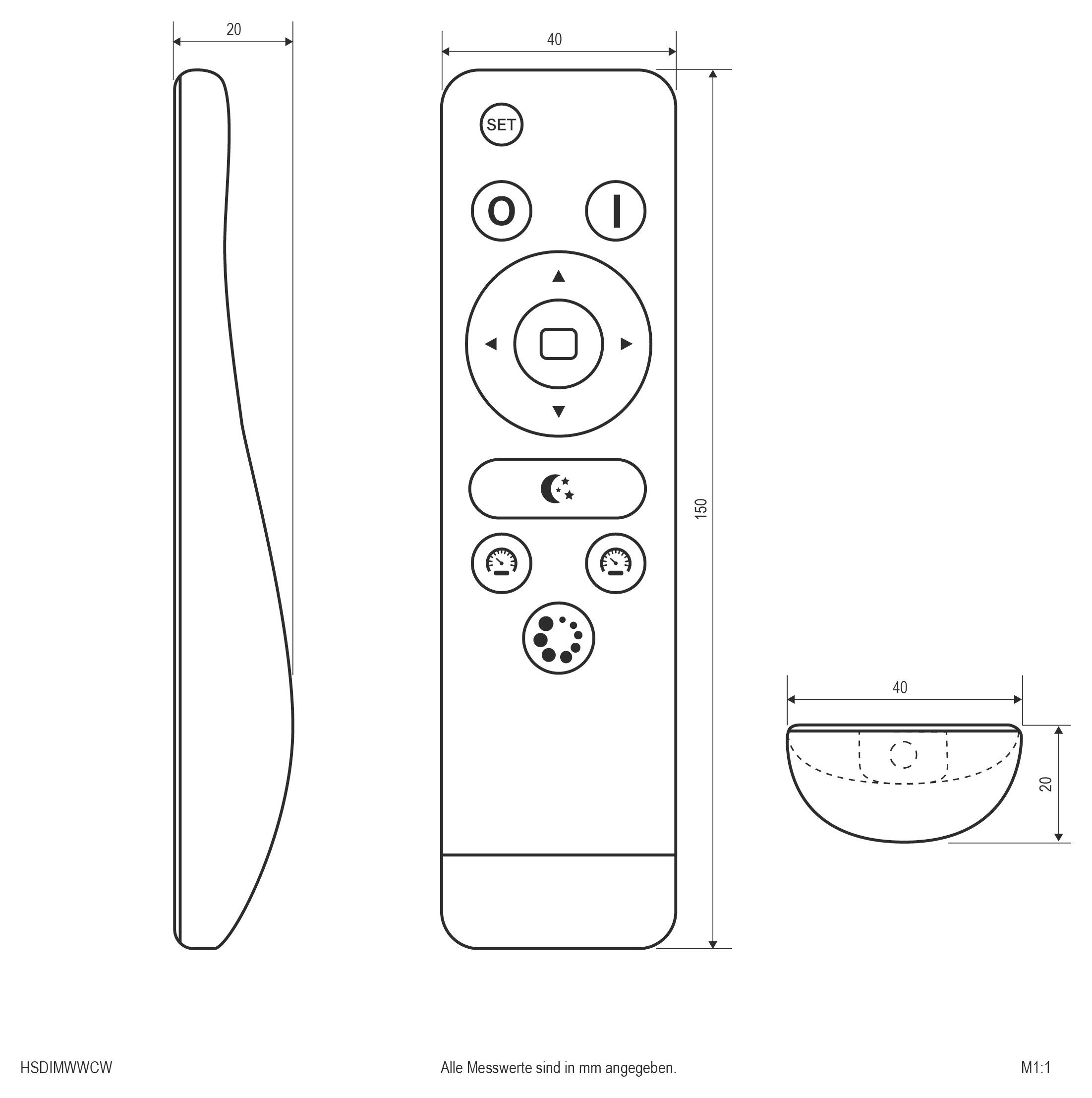 EVN HSDIMWWCW Funksender