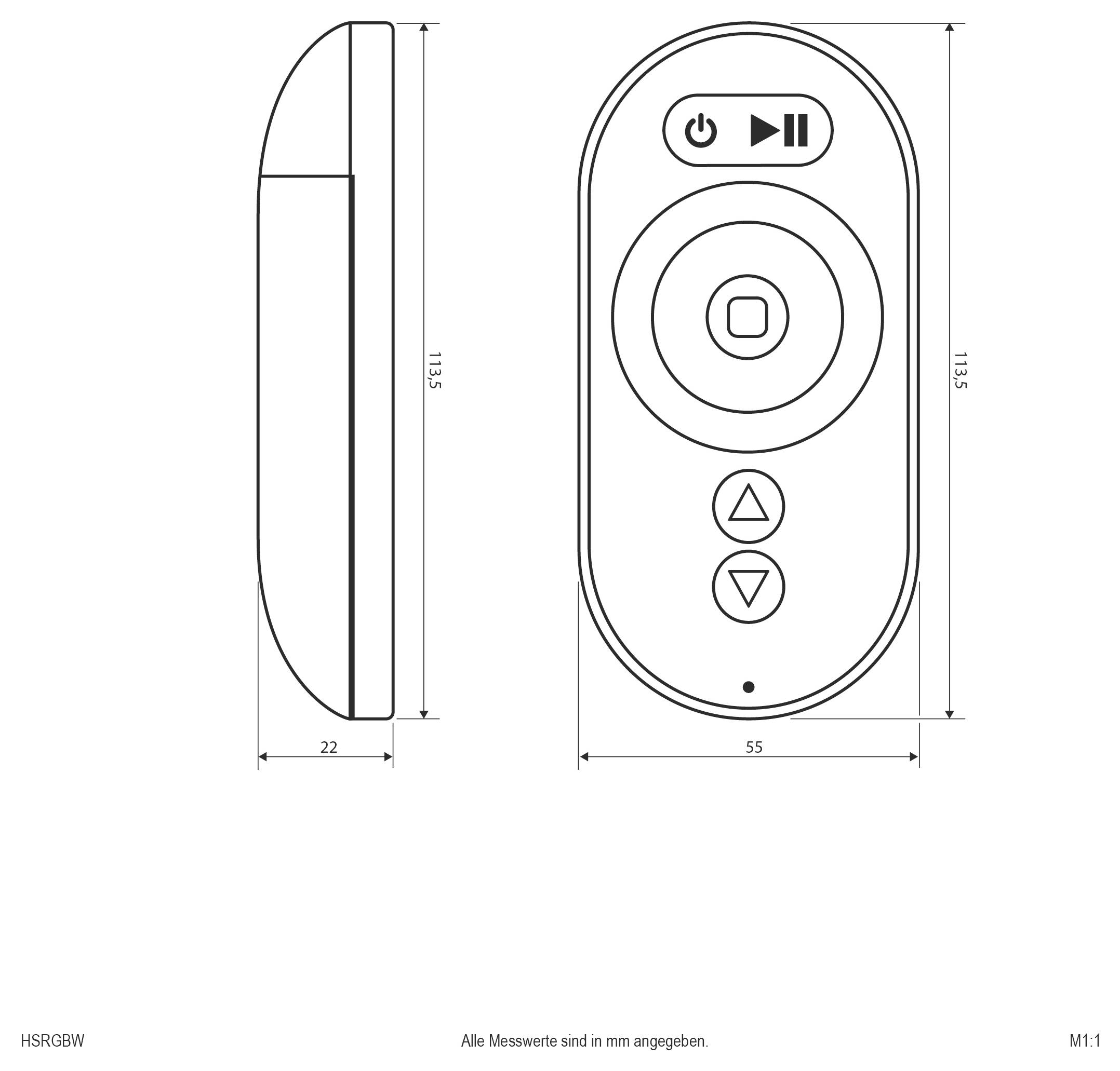 EVN HS-RGBW Funksender