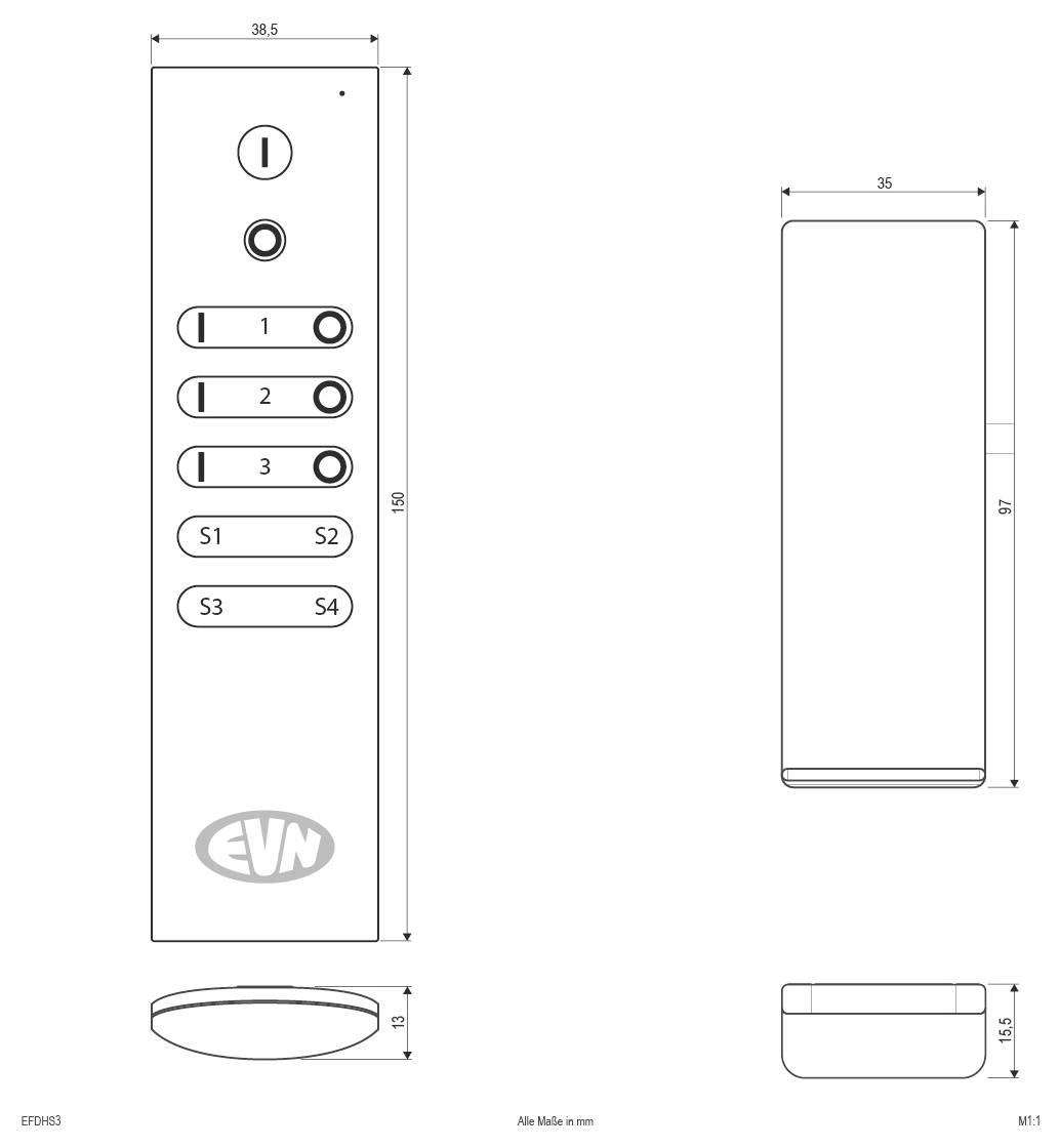Technische Zeichnung eines 10 mm breiten Metallstreifens oder Verbinders mit Lochabstand 16,66 mm und Gesamtlänge 83,33 mm, Seitenansicht Dicke 2,5 mm.