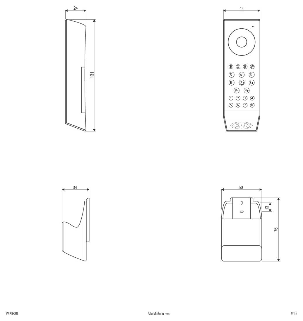 EVN WIFIHS8 Funksender