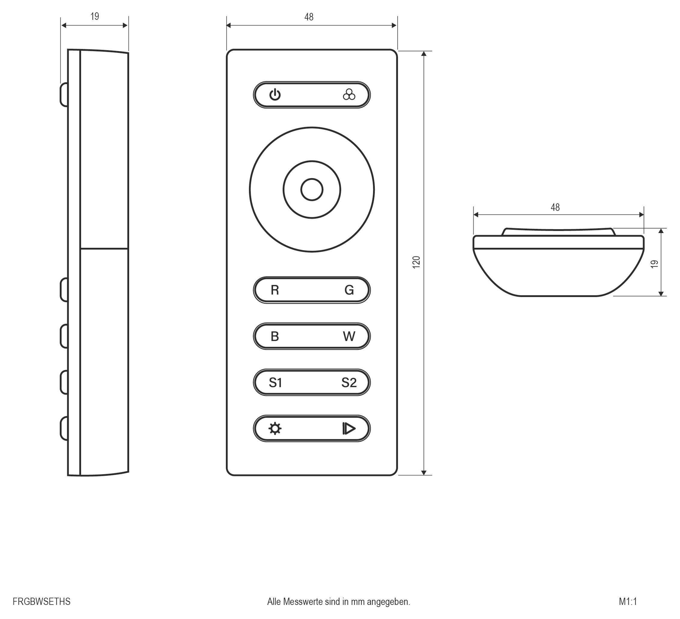 EVN FRGBWSETHS Funksender