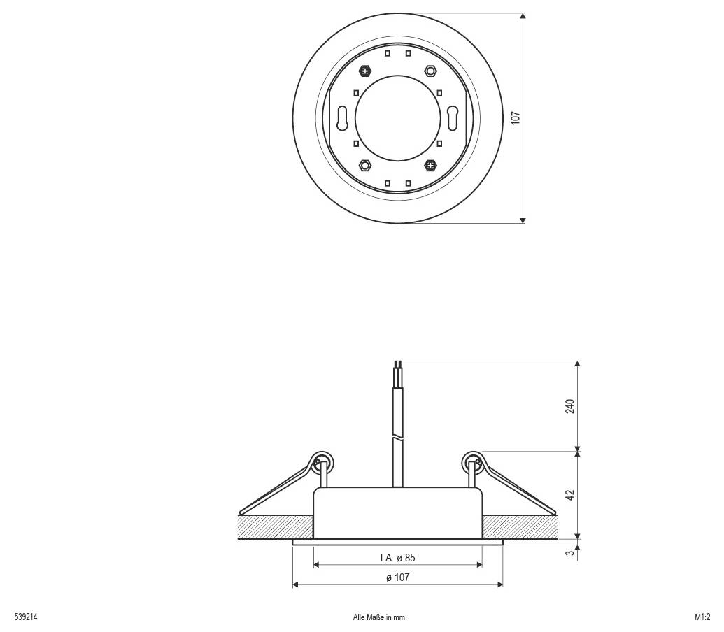 EVN 539214 539214 Deckenstrahler