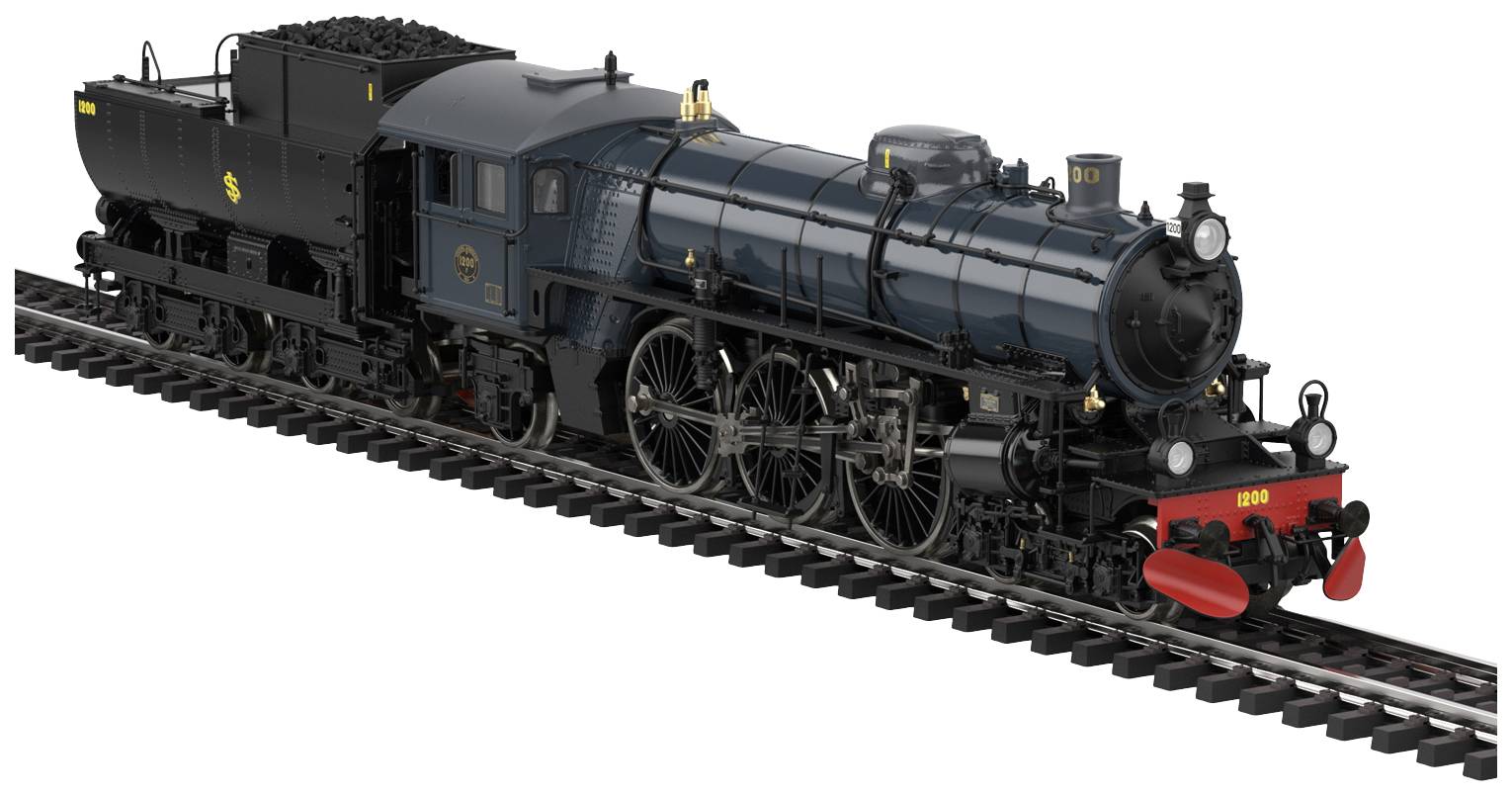 Märklin 39490 H0 Dampflok Litt F 1200 der SJ