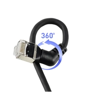 Renkforce RF-6071548 RJ45 Netzwerkkabel, Patchkabel CAT 6a F/UTP 1.00 m Schwarz Steckkontakte 360° Renkforce RF-6071548 RJ45 Netzwerkkabel, Patchkabel CAT 6a F/UTP 1.00 m Schwarz Steckkontakte 360°