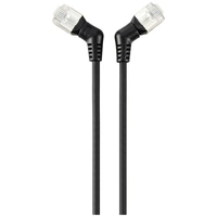 Renkforce RF-6071548 RJ45 Netzwerkkabel, Patchkabel CAT 6a F/UTP 1.00 m Schwarz Steckkontakte 360° Renkforce RF-6071548 RJ45 Netzwerkkabel, Patchkabel CAT 6a F/UTP 1.00 m Schwarz Steckkontakte 360°