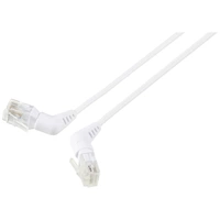 Renkforce RF-6071562 RJ45 Netzwerkkabel, Patchkabel CAT 6 U/UTP 2.00 m Weiß Steckkontakte 360° dreh Renkforce RF-6071562 RJ45 Netzwerkkabel, Patchkabel CAT 6 U/UTP 2.00 m Weiß Steckkontakte 360° dreh