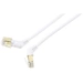 Renkforce RF-6071572 RJ45 Netzwerkkabel, Patchkabel CAT 8 S/FTP 1.00 m Weiß Steckkontakte 360° dreh Renkforce RF-6071572 RJ45 Netzwerkkabel, Patchkabel CAT 8 S/FTP 1.00 m Weiß Steckkontakte 360° dreh