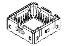 Molex 105028-1001 Kartensockel Tape on Full reel