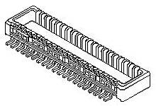 Molex Mezzanine-Steckverbinder Polzahl Gesamt 50 Rastermaß: 0.50mm 555600507 Tape on Full reel