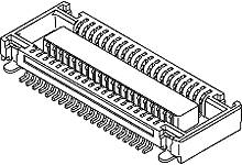 Molex Mezzanine-Steckverbinder Polzahl Gesamt 70 Rastermaß: 0.50mm 543630778 Tape on Full reel
