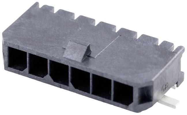 Molex Einbau-Stiftleiste (Standard) Polzahl Gesamt 6 Rastermaß: 3.00mm 436500612 Tape on Full reel