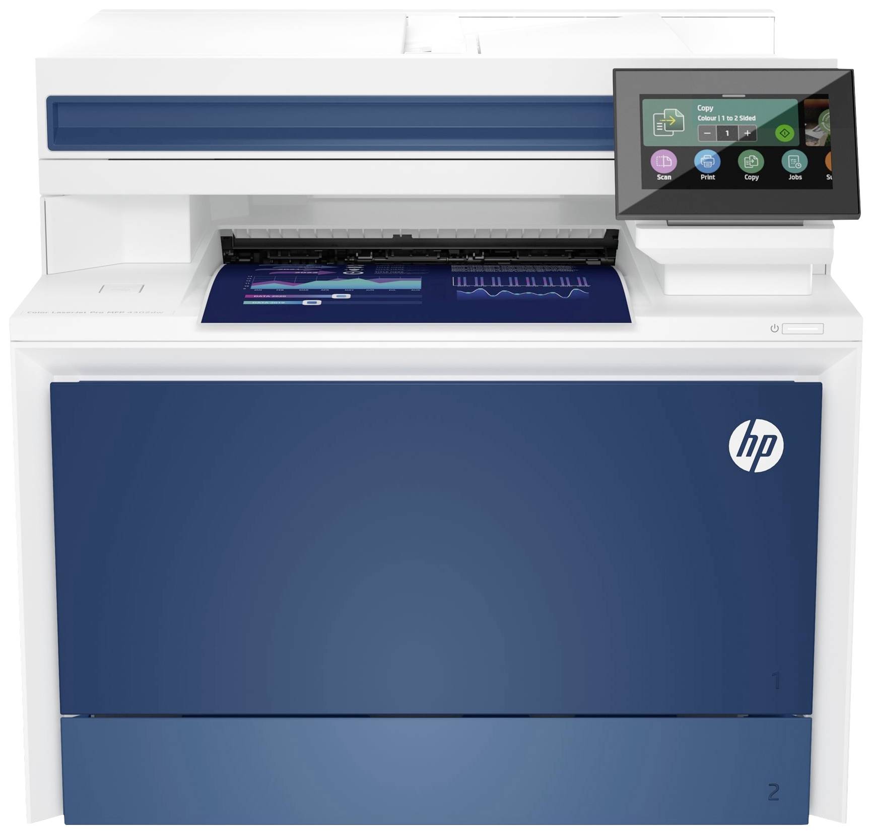 HP Color LaserJet Pro MFP 4302 dw Multifunktionsdrucker Laser Farbe A4 Drucker, Scanner, Kopierer ADF, Duplex, Bluetooth®, LAN