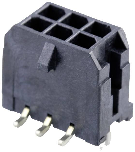 Molex Einbau-Stiftleiste (Standard) Polzahl Gesamt 6 Rastermaß: 3.00mm 430450616 Tape on Full reel