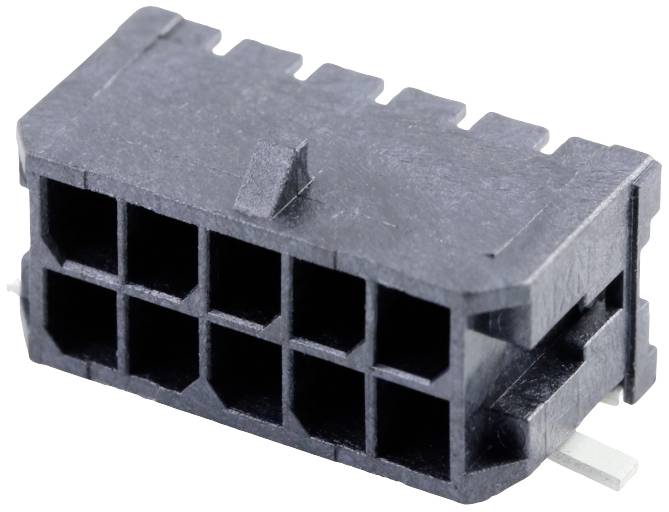 Molex Einbau-Stiftleiste (Standard) Polzahl Gesamt 10 Rastermaß: 3.00mm 430451011 Tape on Full reel