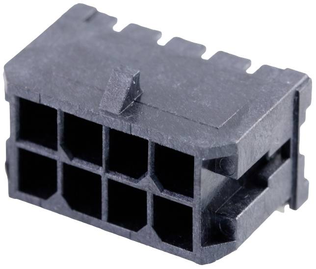 Molex Einbau-Stiftleiste (Standard) Polzahl Gesamt 8 Rastermaß: 3.00mm 430450807 Tape on Full reel