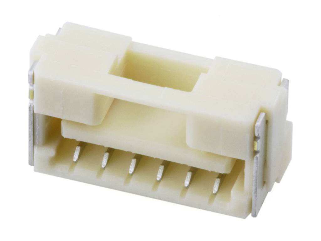 Molex Einbau-Stiftleiste (Standard) Polzahl Gesamt 6 Rastermaß: 1.25mm 5023860670 Tape on Full reel