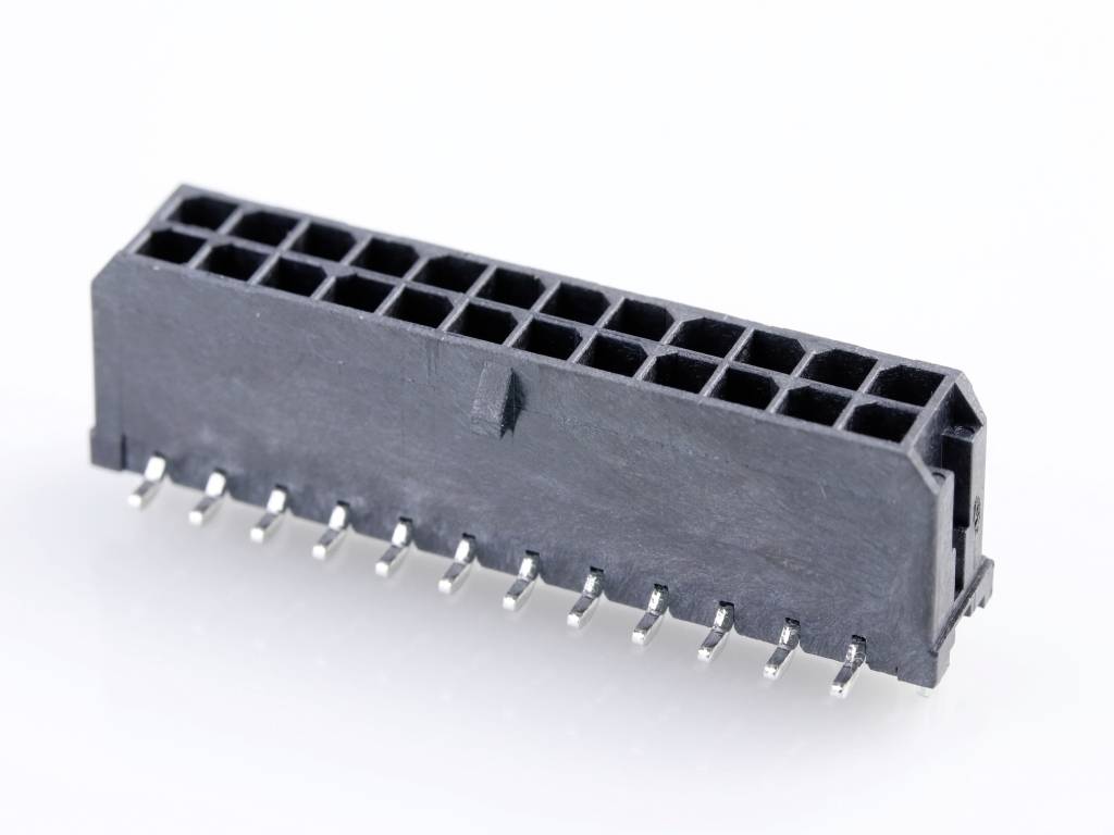 Molex Einbau-Stiftleiste (Standard) Polzahl Gesamt 24 Rastermaß: 3.00mm 430452416 Tape on Full reel
