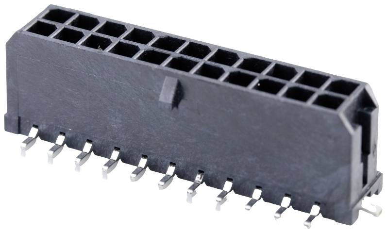 Molex Einbau-Stiftleiste (Standard) Polzahl Gesamt 22 Rastermaß: 3.00mm 430452218 Tape on Full reel