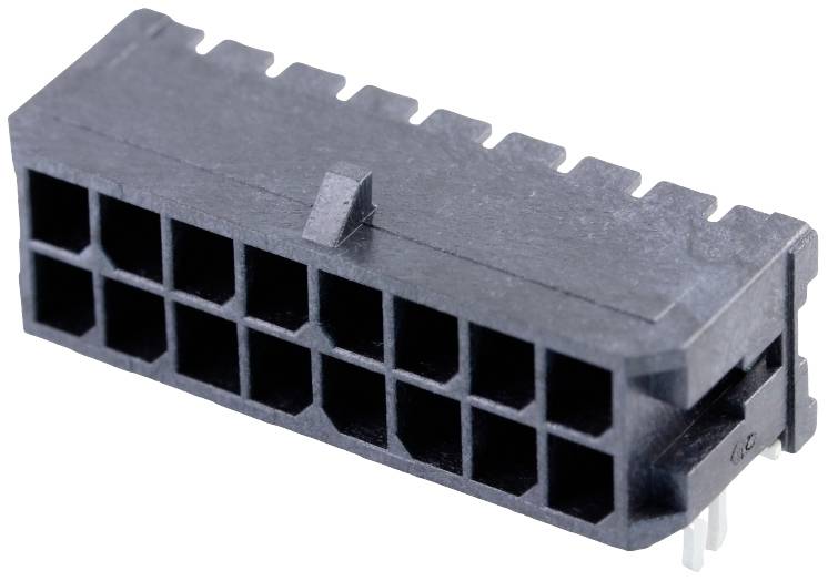 Molex Einbau-Stiftleiste (Standard) Polzahl Gesamt 16 Rastermaß: 3.00mm 430451606 Tape on Full reel