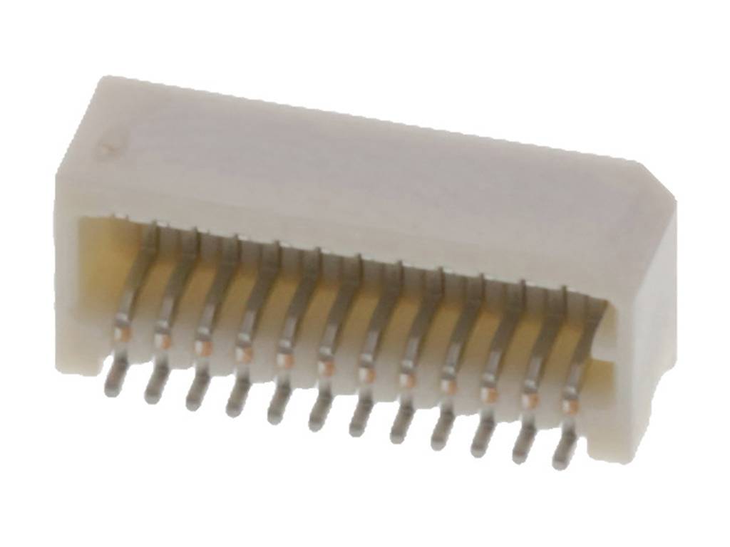 Molex Einbau-Stiftleiste (Standard) Polzahl Gesamt 24 Rastermaß: 0.80mm 533092470 Tape on Full reel