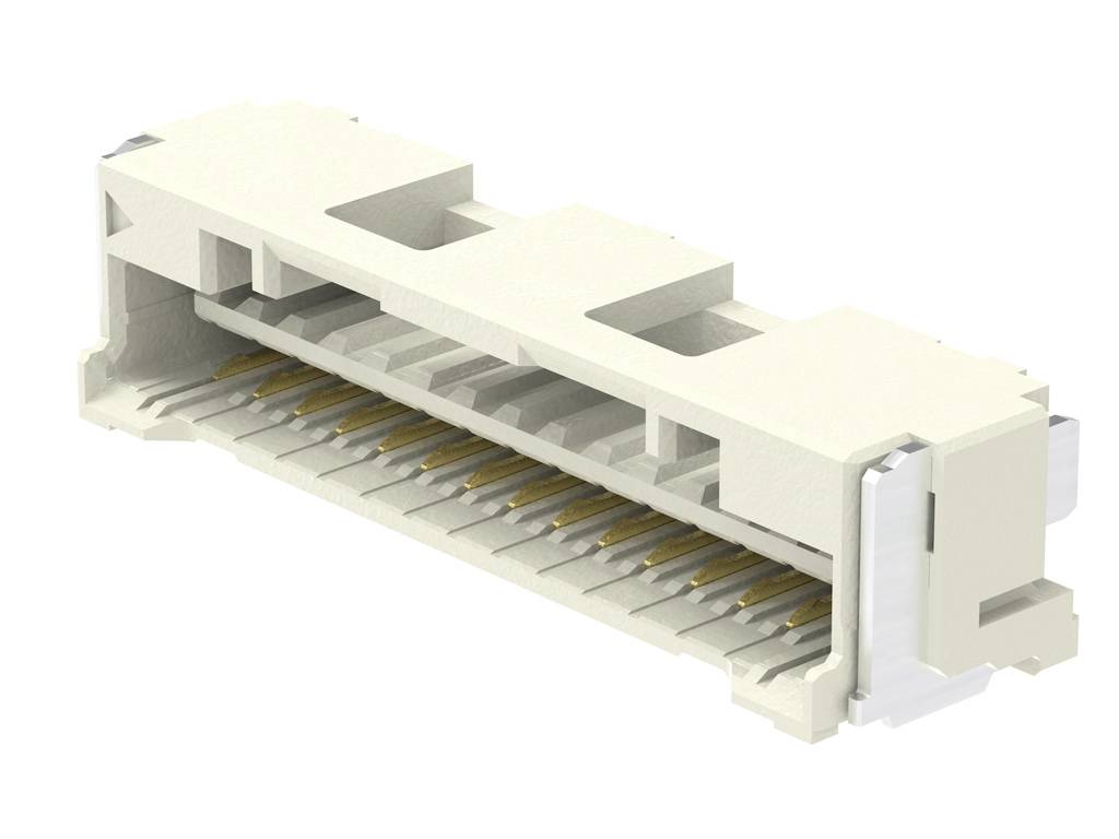 Molex Buchsengehäuse-Platine Polzahl Gesamt 4 Rastermaß: 1.50mm 2132260410 Tape