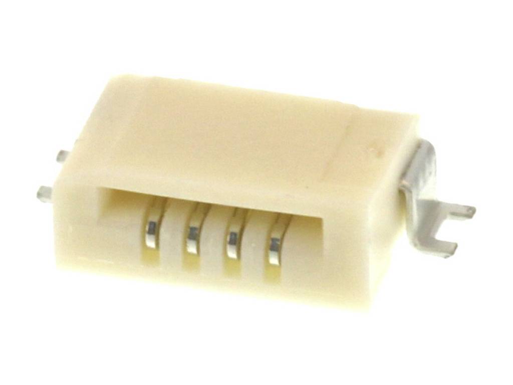 Molex Buchsenleiste (Standard) Polzahl Gesamt 4 Rastermaß: 1.00mm 528520470 Tape on Full reel