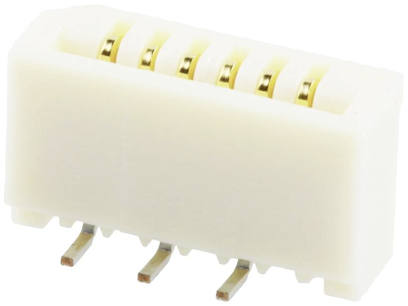 Molex Buchsenleiste (Standard) Polzahl Gesamt 6 Rastermaß: 1.00mm 528080672 Tape