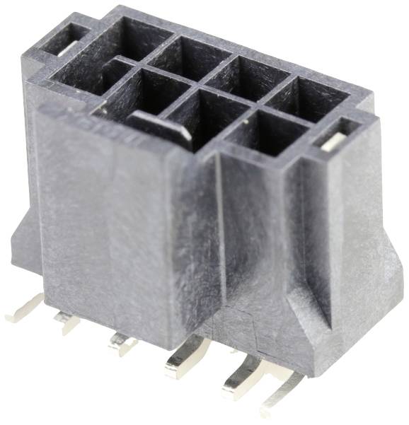 Molex Stiftgehäuse-Platine Polzahl Gesamt 8 Rastermaß: 2.50mm 1054291208 Tape