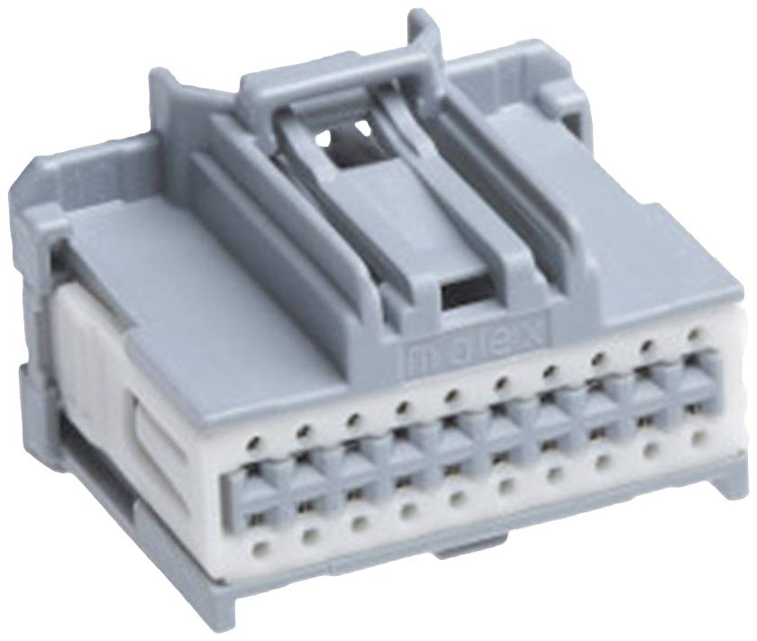Molex Buchsengehäuse-Kabel Polzahl Gesamt 20 347290201 Tray