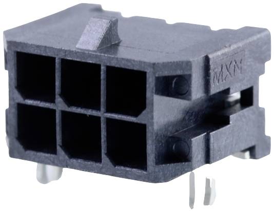 Molex Einbau-Stiftleiste (Standard) Polzahl Gesamt 6 Rastermaß: 3.00mm 430450608 Tape on Full reel