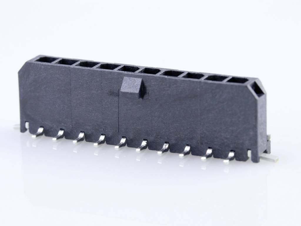 Molex Einbau-Stiftleiste (Standard) Polzahl Gesamt 10 Rastermaß: 3.00mm 436501025 Tape on Full reel