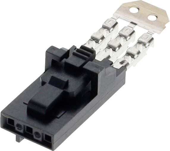 Molex Buchsengehäuse-Kabel Polzahl Gesamt 3 Rastermaß: 2.54mm 14600036 Tube