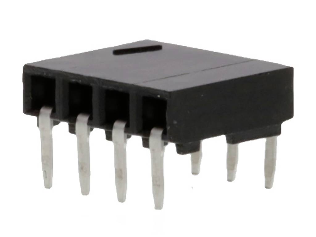 Molex Buchsengehäuse-Platine Polzahl Gesamt 4 Rastermaß: 2.54mm 901481204 Tube