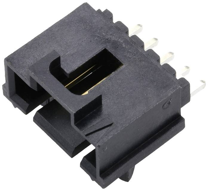 Molex Einbau-Stiftleiste (Standard) Polzahl Gesamt 5 Rastermaß: 2.54mm 15912055 Tube