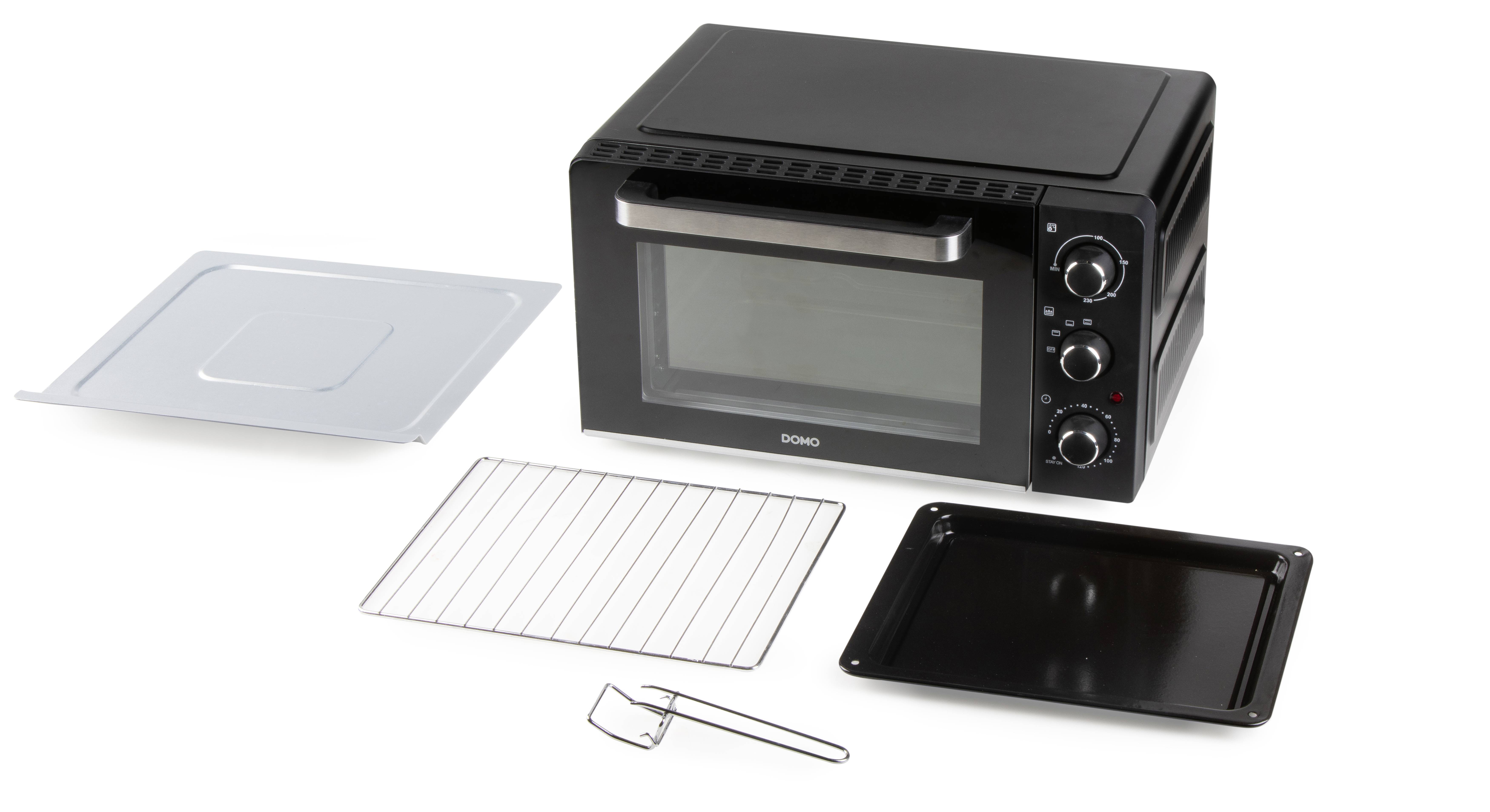 DOMO Bake and Snack Minibackofen Timerfunktion 28 l