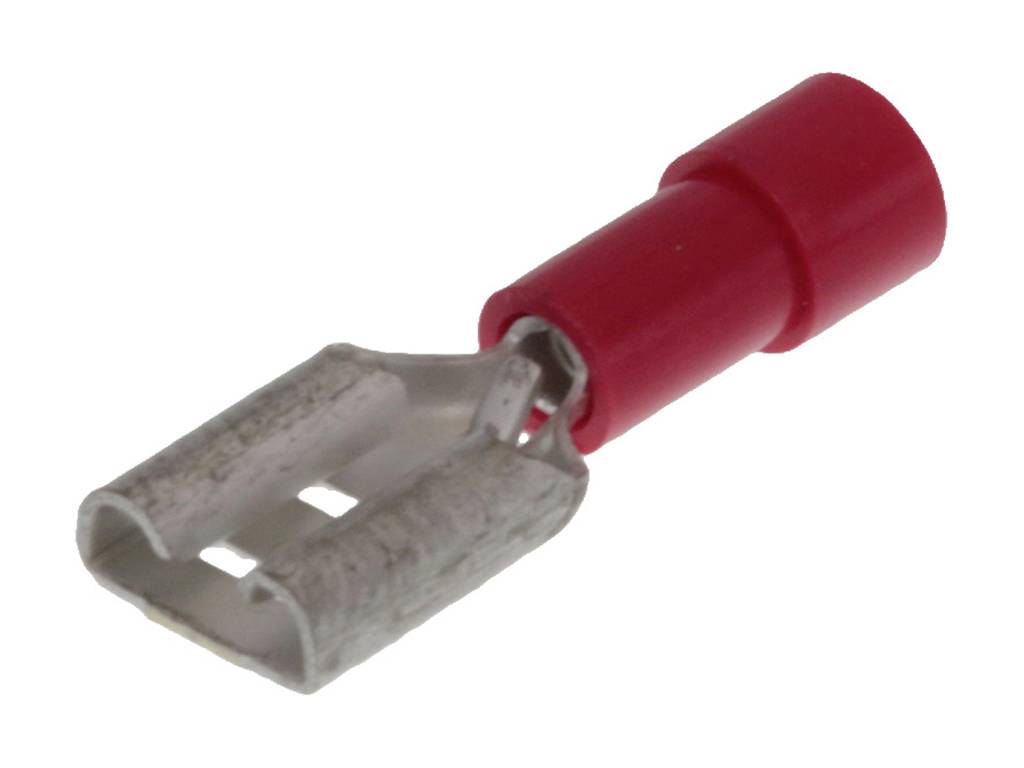 Molex 190170017 Flachsteckhülse Steckbreite: 6.35mm Steckdicke: 0.81mm Tape