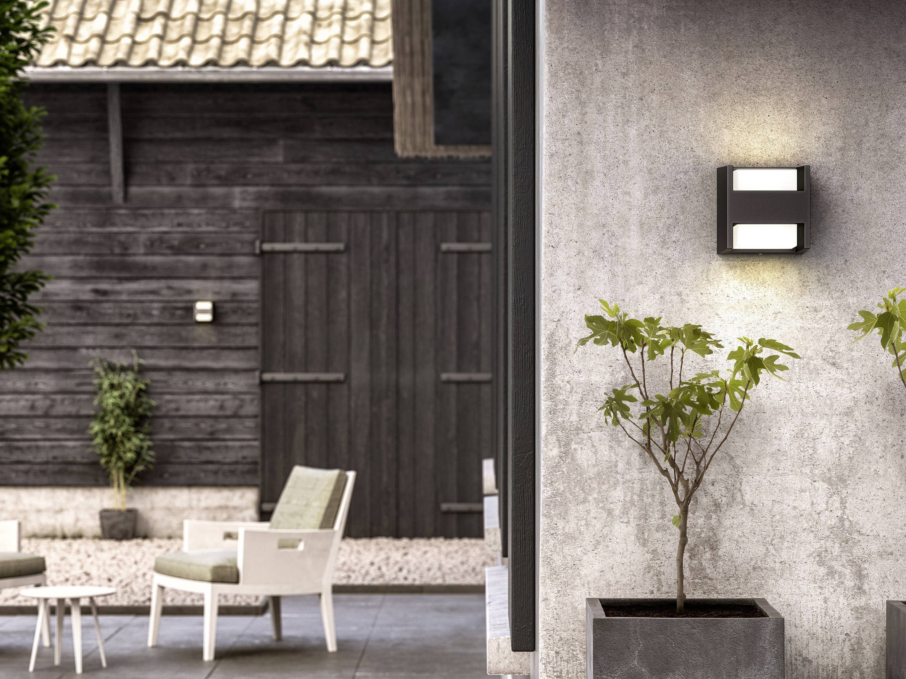 Philips LED Arbour 8720169263857 LED-Außenwandleuchte LED 3.8 W Anthrazit