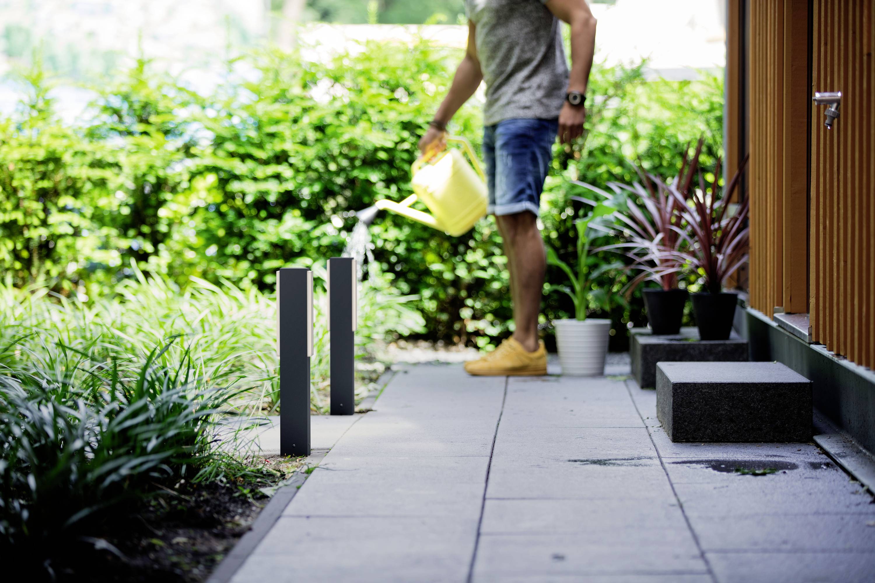 Philips LED Stratosphere 8720169257351 LED-Sockelleuchte LED 3.8 W Anthrazit