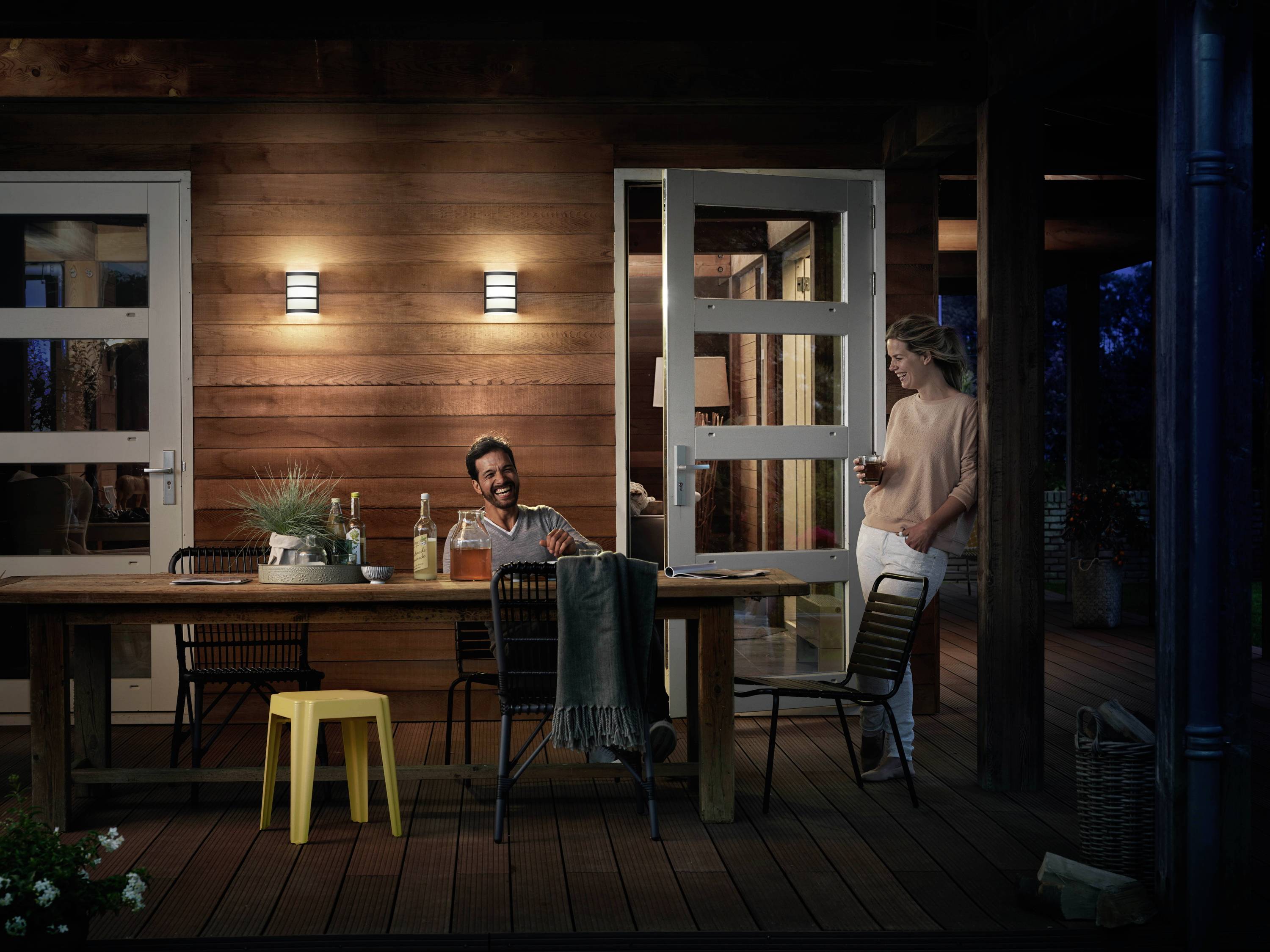 Philips LED Python 8720169269170 LED-Außenwandleuchte LED 3.8W Anthrazit