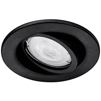 Philips LED 8720169266858 Fresco LED-Einbauleuchte GU10 4.6W Schwarz Philips LED 8720169266858 Fresco LED-Einbauleuchte GU10 4.6W Schwarz