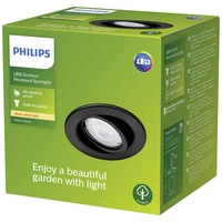 Philips LED 8720169266858 Fresco LED-Einbauleuchte GU10 4.6W Schwarz Philips LED 8720169266858 Fresco LED-Einbauleuchte GU10 4.6W Schwarz