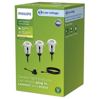 Philips Lighting 8720169269453 Spore GardenLink LED-Deckenstrahler LED 3W Edelstahl Philips Lighting 8720169269453 Spore GardenLink LED-Deckenstrahler LED 3W Edelstahl