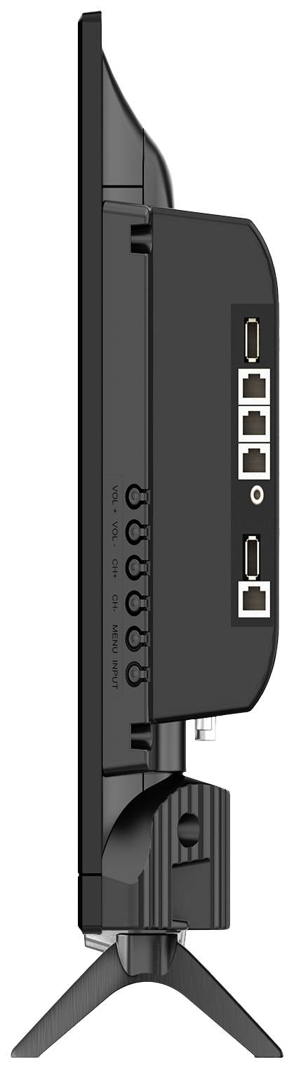 Reflexion Tragbarer TV 60 cm 24 Zoll EEK E (A - G) CI+, DVB-S, DVB-T, DVB-C, Smart TV, WLAN, Akkubetrieb Schwarz