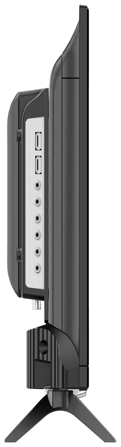 Reflexion Tragbarer TV 60cm 24 Zoll EEK E (A - G) CI+, DVB-S, DVB-T, DVB-C, Smart TV, WLAN, Akkubetrieb Schwarz