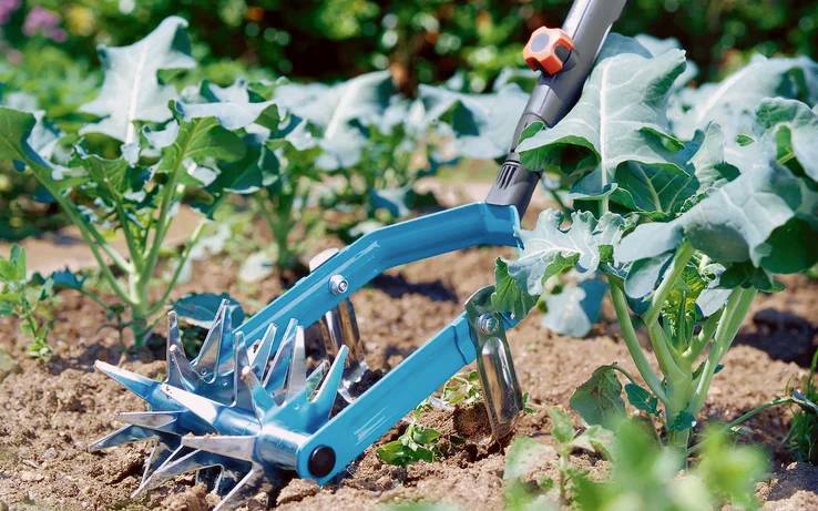 GARDENA Combisystem Sternfräse mit Jätemesser 03195-20 14cm